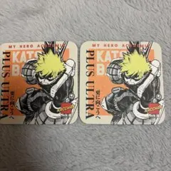 ヒロアカ　アートコースター rivals 爆豪　緑谷