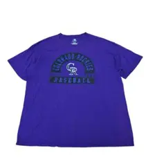 MLB コロラド・ロッキーズ Tシャツ 紫