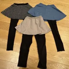 130サイズ　スカッツ　3点　まとめ売り