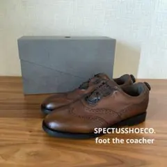 新品　SPECTUSSHOECO.　スペクタスシュー　ウイングチップシューズのサムネイル