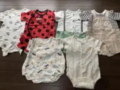 ロンパース・カバーオール 半袖 60〜70cm まとめ売り