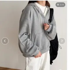 CANAL JEAN プルオーバーパーカー　定価11,000円のサムネイル