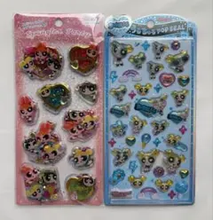 【パワーパフガールズ スパンコールパーティ＆うるちゅるポップシール】