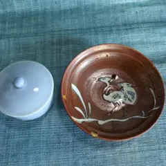 茶道具 九谷焼 古九谷 吸坂手 鷺図丸皿 CA - メルカリ
