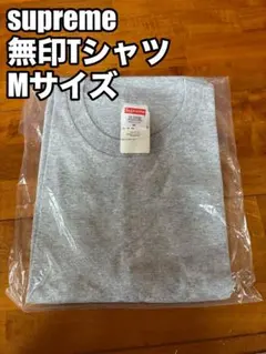 シュプリーム Mサイズ 半袖 Tシャツ 無地 USA製 未開封 supreme