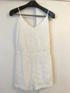 ZARA TRAFFIC レース コットン オールインワン ロンパース