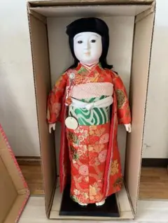 y 【レアもの】市松人形 京都西陣織裂地 吉徳大光 作 - メルカリ