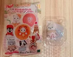 シルバニア　くじ　 赤ちゃんスイーツカー　 G賞　シマエナガの赤ちゃん