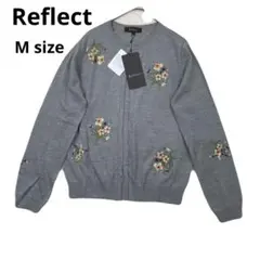 新品未使用　Reflect 花柄刺繍 長袖カーディガン