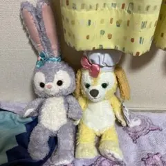 Disney StellaLou & CookieAnn ぬいぐるみ セット