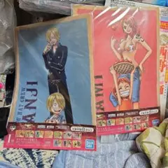 2枚 ワンピース一番くじ クリアファイル