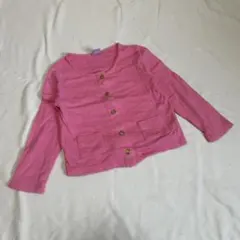 PETIT BATEAU ピンク カーディガン 95cm