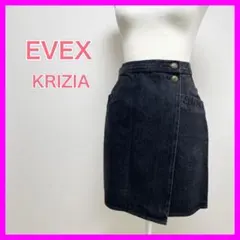 【未使用】定価9,900円 EVEX by KRIZIA ラップ 巻きスカートのサムネイル