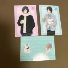 夏目友人帳　冬の装い　アクリルカード　ニャンコ先生　田沼要　的場静司