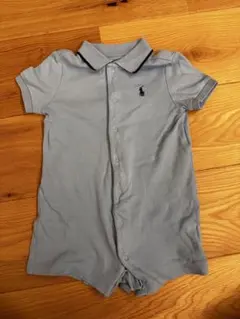 Ralph Lauren ライトブルーロンパース 80
