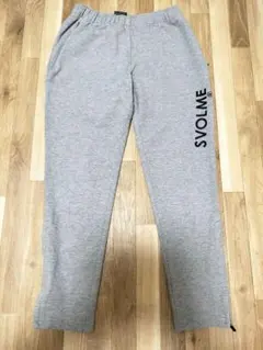 【美品】SVOLME スウェットパンツ グレーのサムネイル