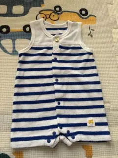 赤ちゃん本舗　ストライプ ロンパース 60サイズ
