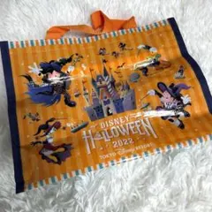 ディズニーハロウィン2022 ショッパー　ビニールバッグ　ミッキー