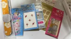 ネイルアートパーツセット6点