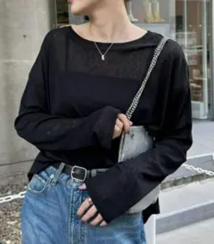 CIAOPANIC TYPY サイドスリットシアートップス