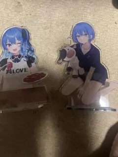 ホロライブ 星街すいせい アクリルスタンド 牛角コラボ　開封済