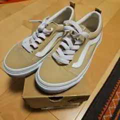 お値下げ中)VANS OLD SKOOL ベージュ 21cm