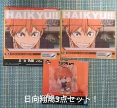 ハイキュー！！一番くじ　F賞色紙＆G賞アクリルチャームセット　日向翔陽