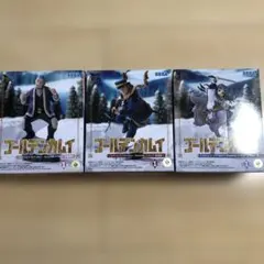 ゴールデンカムイ プライズフィギュア 3点セット