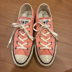 Converse All Star ピンク23cm靴の裏に値札シールの跡あり