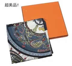 S2886 超美品 エルメス カレ90 シルクスカーフ