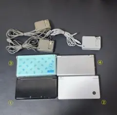 Nintendo DS 3DS 、DSi、DS Light 本体 計4台セット