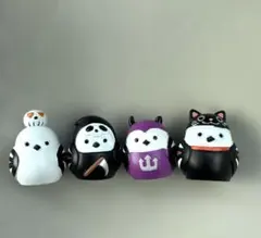 シマエナガ ハロウィンモンスター　フィギュア　4点セット