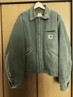 2025年最新】CarHartt デトロイトジャケット モスグリーンの人気