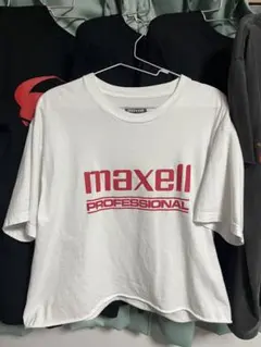 maxell × Journal Standard クロップドTシャツ