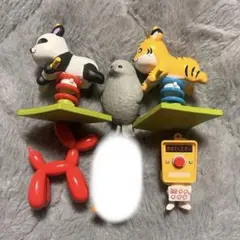 アニマル系 カプセルトイ（遊具、バルーンドッグ、押しボタン、あざらし