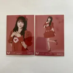 ＝LOVE イコラブ とくべチュ、して　歌唱衣装② 生写真 音嶋莉沙 2枚セット