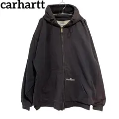 carhartt カーハート 裏地サーマル スウェット パーカー BLK