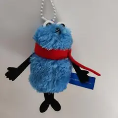 パペットスンスン ぬいぐるみ 赤いマフラー ボールチェーン付き 新品