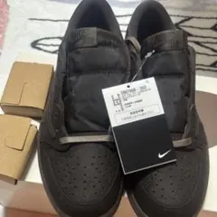 Travis Scott Velvet Brown and Dark Mocha