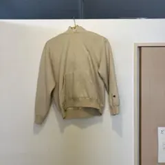 Champion ベージュ フルジップパーカー