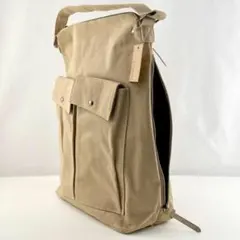 新品 2WAY トートバッグ リュックサック 大容量 A4 男女兼用 ベージュ