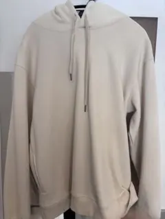 SHIPS フード付きパーカー　クリーム色