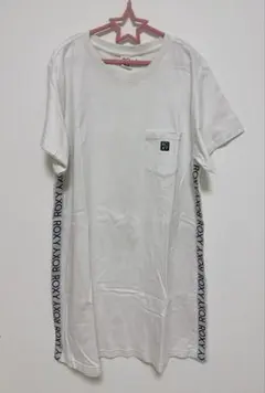ロゴテープ ポケットTシャツ ホワイト【ROXY】のサムネイル