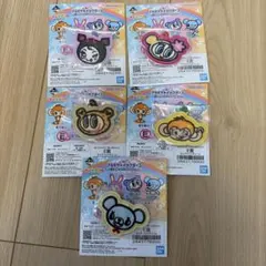 ナルミヤキャラクターズ一番くじ　キャラプリケチャーム5個セット