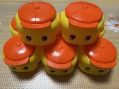 フエキケース　オレンジ帽子　8個セット