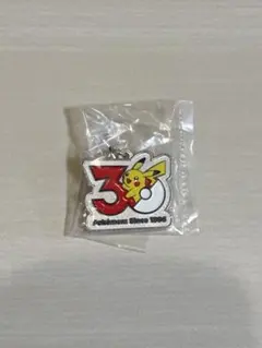 【未開封】ポケモン30周年メタルチャームマスコット ピカチュウ