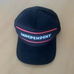 INDEPENDENT 黒 キャップ 調整可能