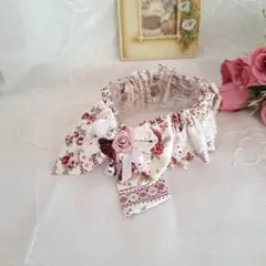 ジューンブライドスタイ(ピンクフラワー)わんちゃん猫ちゃん用 - メルカリ