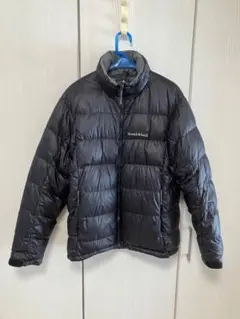 モンベル アルパインダウンジャケット S 黒