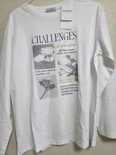 新品　UNITED ARROWS 　プリント長袖Tシャツ